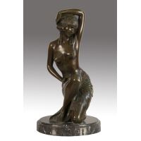 Escultura de bronce de estilo Art Decó. · Ref.: ID.367