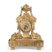 Reloj de sobremesa, estilo Luis XVI, S. XIX. · Ref.: ID.400