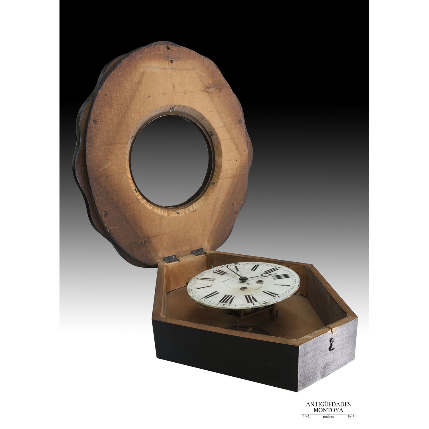 Reloj ojo de buey antiguo deals