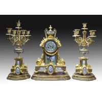 Table clock with garnish, France, S. XIX ... · Ref.: ID.442