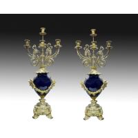 Pair of candlesticks, France, 19th century · Ref.: ID.444