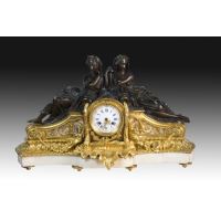 Reloj de sobremesa, estilo Luis XVI, Francia, S. X... · Ref.: ID.460