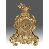 Reloj de sobremesa francés,  Luis XV, finales S. X... · Ref.: ID.486
