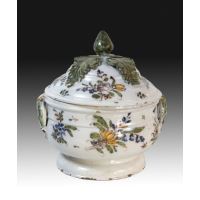 Tureen in ceramic of Talavera, S. XIX. · Ref.: AM0002632