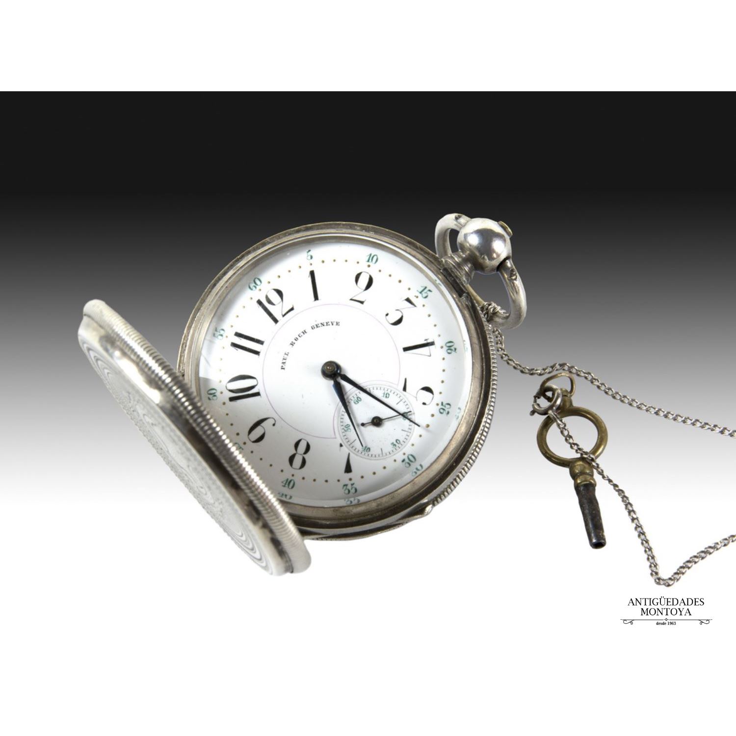 Swiss pocket watch around 1890.