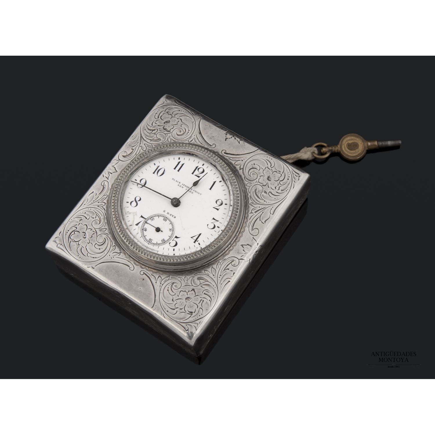 Reloj despertador Black Starr & Frost, ppios.  S. XX