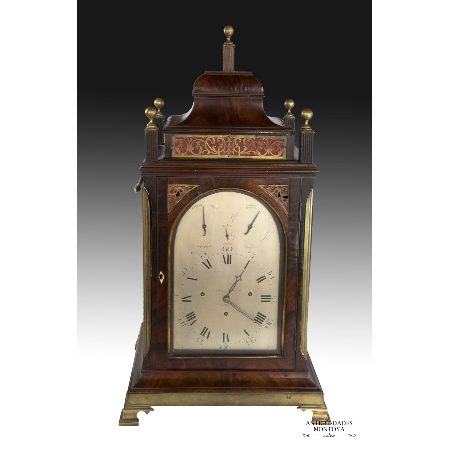 Reloj braket ingles epoca jorgeiii
