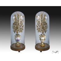 Vases with fanal paris sxix · Ref.: AM-0002914