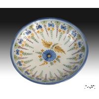 Plato de talavera s xix. · Ref.: AM0002984