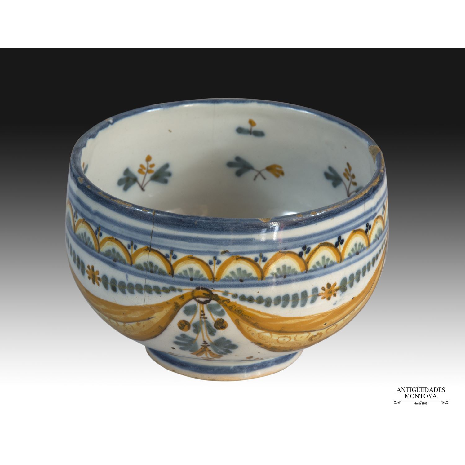 Bowl of talavera s xix