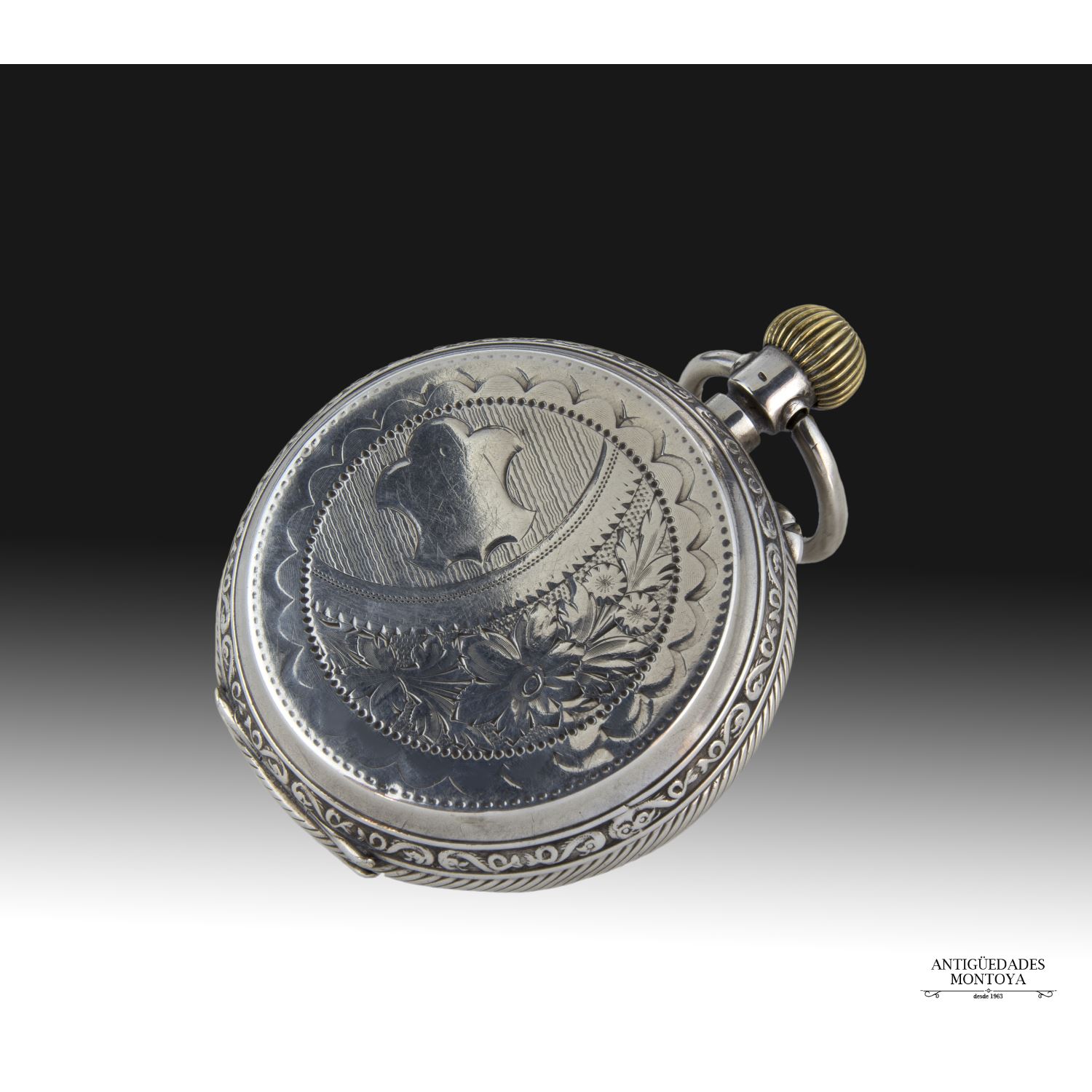 Sxix silver pocket watch