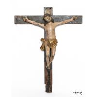 polychrome Christ 17th century · Ref.: AM-0002495